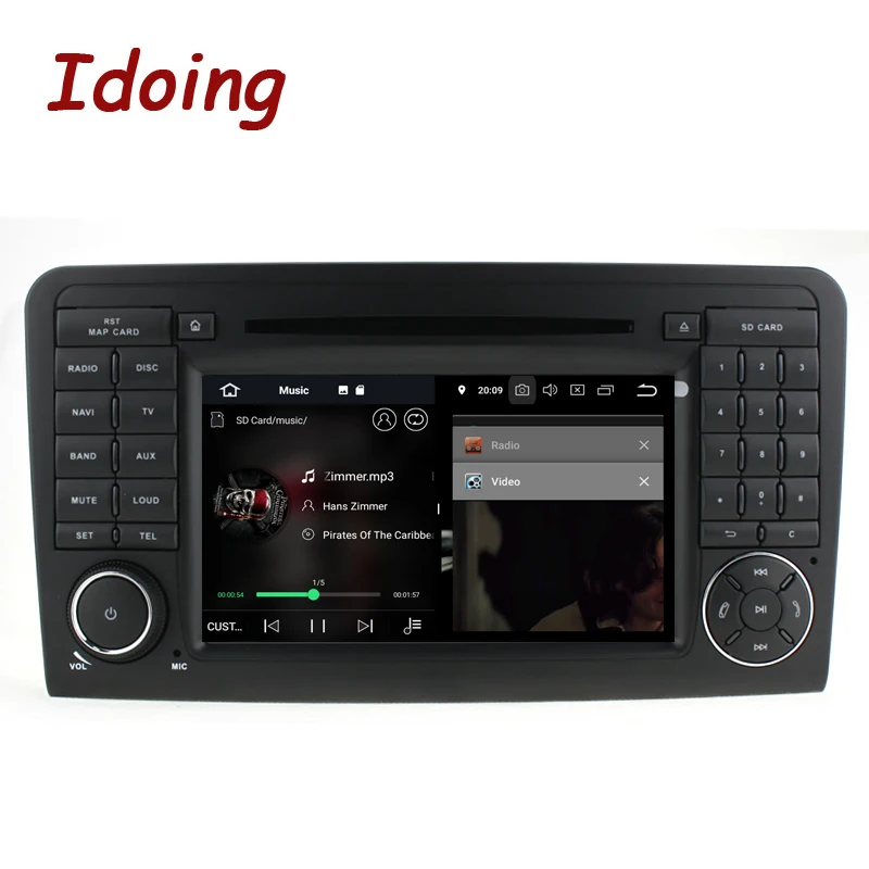 Sale Idoing 7"2Din Andriod 8.0 Car Radio DVD Multimedia Player For Mercedes-Benz W164/X164 PX5 4G+32G 8Core IPS Screen GPS Navigation 1 Sale Idoing 7"2Din Andriod 8.0 Car Radio DVD Multimedia Player For Mercedes-Benz W164/X164 PX5 4G+32G 8Core IPS Screen GPS Navigation 1