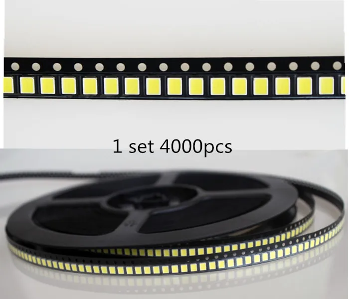 205&gt SMD светодиодный чип 2835 1 Вт 300 мА 3 в 6 9 белый теплый холодный 120 лм ультра яркий