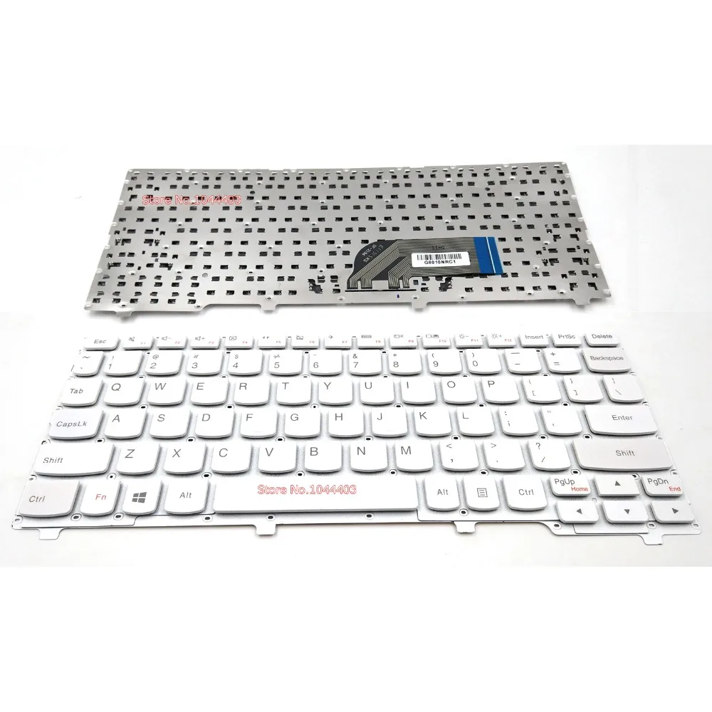 New Black Lenovo Ideapad 100S-11IBY Laptop Keyboard US No Frame