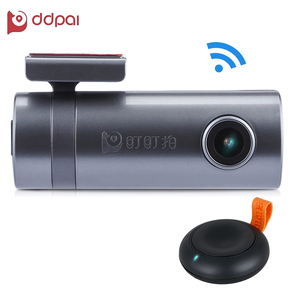  DDPai Mini2 1440P Full HD WIFI Car DVR Dash Camera Vehicle Digital Video Recorder 270 Degree Camcorder APP Monitor Night Vision 