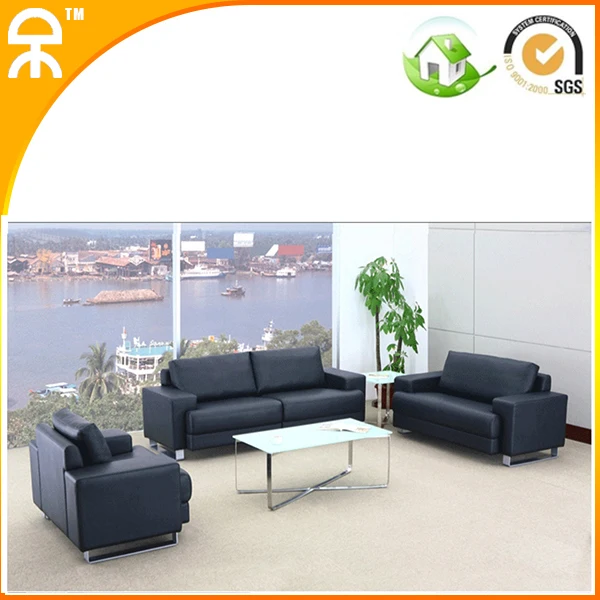 3seat 1seat 1 Seat Lot Black Business Sofa Couch Furniture Ce 3seat 1seat 1 Seat Lot Black Business Sofa Couch Furniture