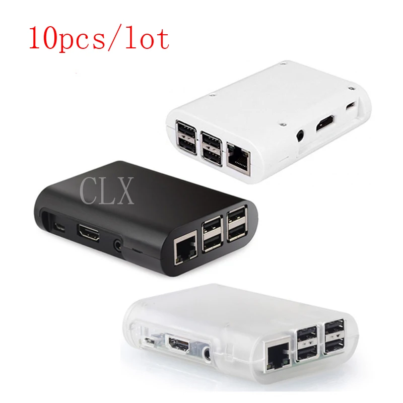 

10pcs/lot Raspberry Pi 3 B+ Case/Raspberry Pi 512 Rev3 Rpi 3 Box Case Shell Raspberry Pi 3 B+ Acrylic Shell Latest Box