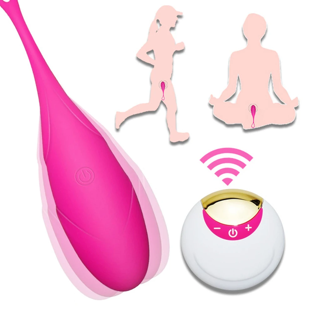 Беспроводной вибрирующий вибратор TPE Love Egg силиконовая пуля яйцо вибраторы USB