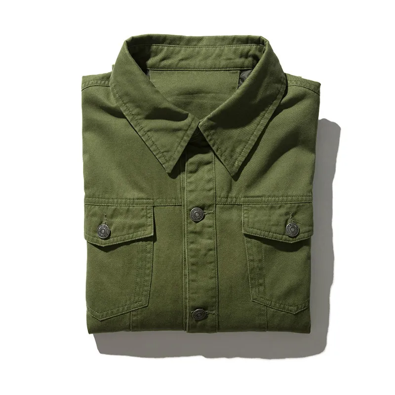 

2019 New Fashion Men's Casual Jacket Spring Autumn Jackets Solid Streetwear Preppy Style Turn-down Collar Chamarras Para Hombre