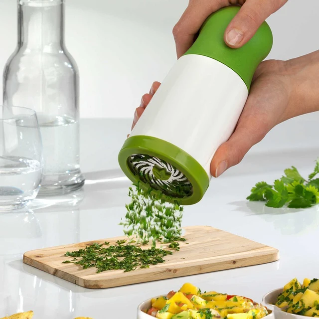 JETTING New Herb Grind Cooking Tools Spice Mill Parsley Shredder Chopper Fruit Vegetable Cutter JETTING New Herb Grind Cooking Tools Spice Mill Parsley Shredder Chopper Fruit Vegetable Cutter