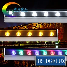 6 шт 9W15W18W24W30W36W48W DMX512 RGB warmwhite сад открытый прожектор водонепроницаемая лампа светодиодный настенный светильник с новой уникальной технологией рассеивания лампа