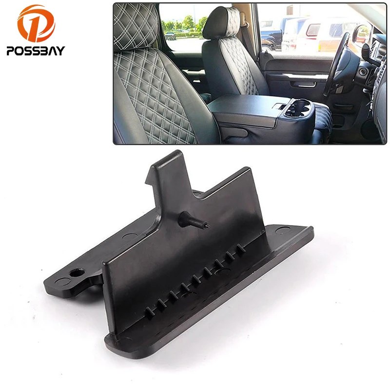POSSBAY Auto Car Center Console Armrest Latch Lid for 2002 2013 Chevy