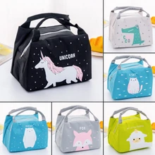 Hot Cute Women Ladies Girls Kids Portable Insulated Lunch Camping font b Bag b font Box