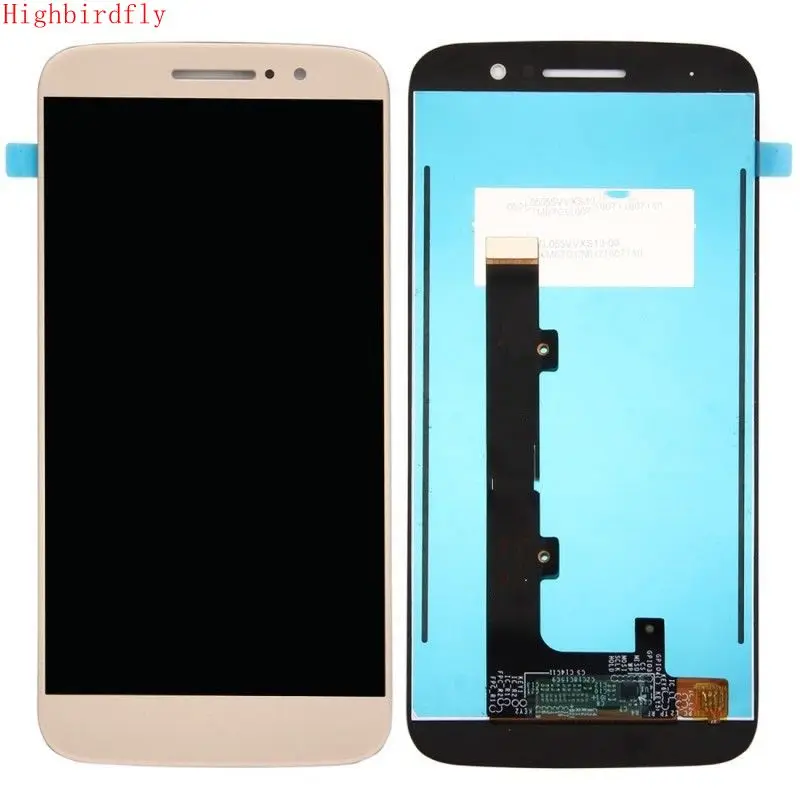 

Highbirdfly For Motorola Moto M XT1662 XT1663 Lcd Screen Display+Touch Glass Digitizer Assembly Replace broken lcd