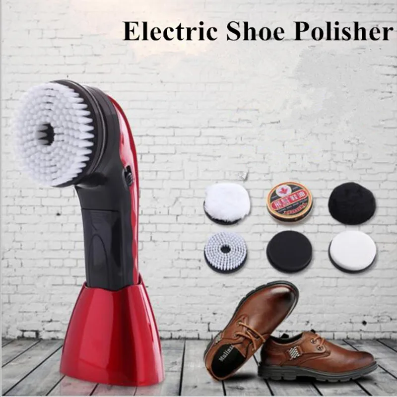 Электрические мешки для полировки обуви машина для чистки обуви автоматический инструмент переносной полировщик