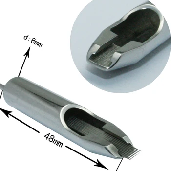 

YILONG 9F High quality Stainless Steel Tattoo tips Assorted Lot C Tips Kit for Tattoo Machine