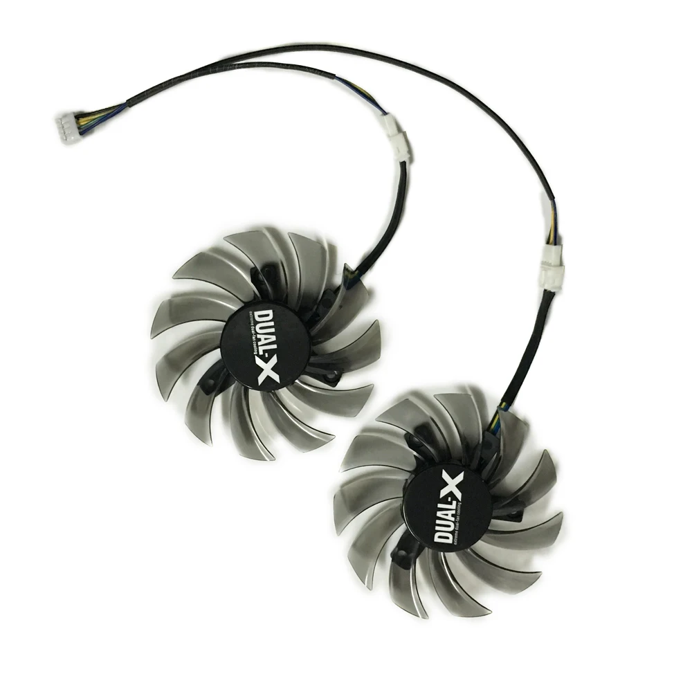Conjunto Fd7010h12s4pin 75 Mmgpu Cooler Ventilador de Placa Gráficaventilador Placa de Vídeopara Asus Gtx 750 650 ti 660 670 para Msi R6790 Twin Frozr ii Peças - Imagem 5