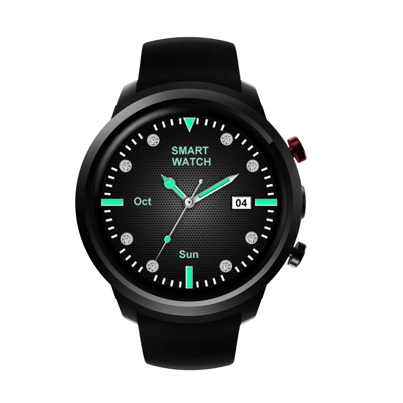 

696 Z18 Smart Watch MTK6580 ROM8GB/RAM512MB support 3G Heart Rate WiFi