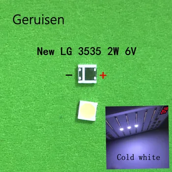 

3000PCS FOR LCD TV repair LG led TV backlight strip lights with light-emitting diode 3535 SMD LED beads 6V