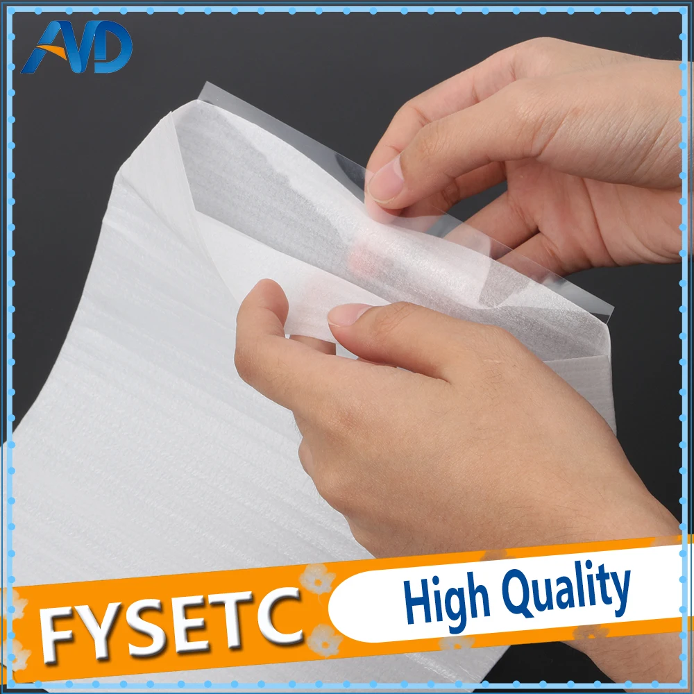 Buy 4 sheets FEP Film 140x200mm x 0.1mm DLP LCD SLA Resin 3D Printer For Elegoo Mars Wanhao Duplicator D7, Photon