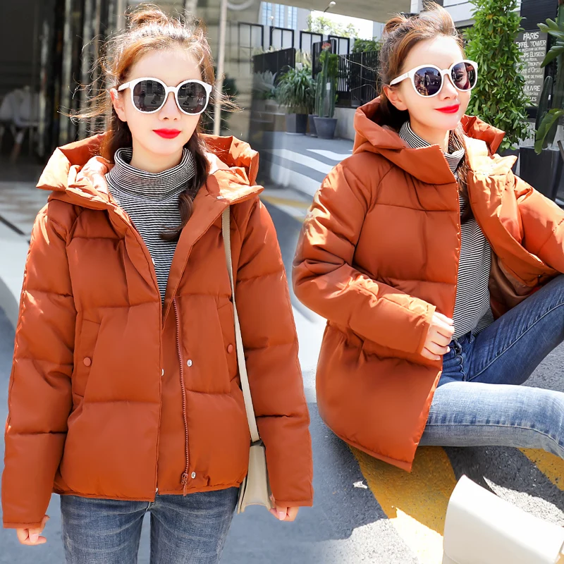 

ALMUERK 2019 Winter Bomber jacket Women Hooded Fur Parka Oversize Design Plus Size Coat Hoody Belt Thick Warm Big