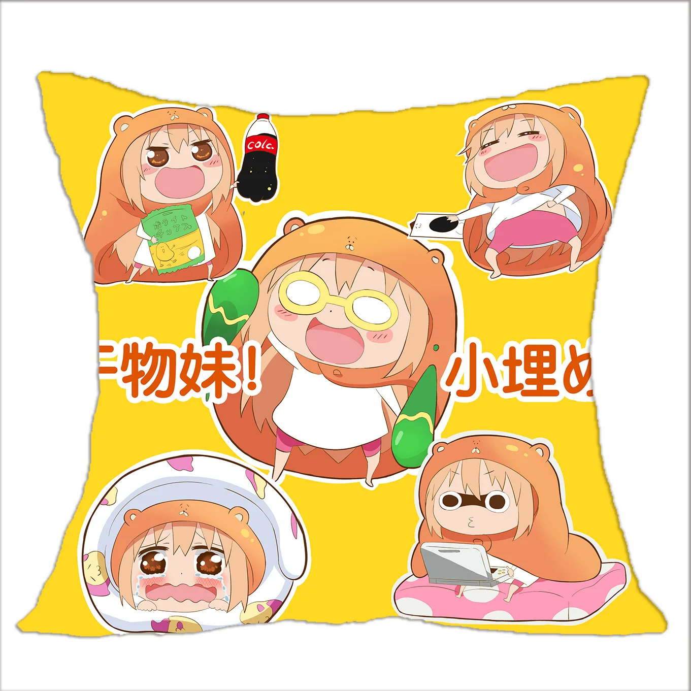Anime Attack on Titan Square Pillow Case Covers Japanese Cartoon Shingeki no Kyojin Giant Figure Ackerman Home Custom Pillowcase