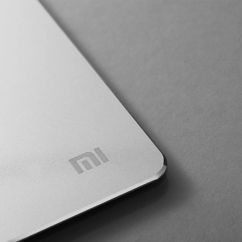 Новинка Xiaomi Смарт коврик для мыши Металлический Коврик для мыши тонкий алюминиевый тонкий коврики для компьютерной мыши Матовый для офиса