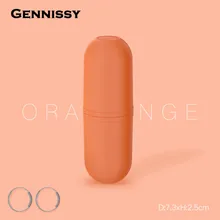 

GENNISSY 360ml Simple Home Travel capsule cup Creative Solid color toothbrush storage box Mouth cup Practical Bathroom Tools