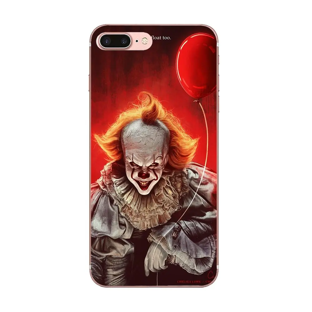 Чехол из ТПУ It Pennywise Clown Horror Black для Xiaomi Note 3 4 Mi3 Mi4 Mi4C Mi4i Mi5 Mi 5S 5X 6 6X A1 Max Mix 2|Бамперы| |