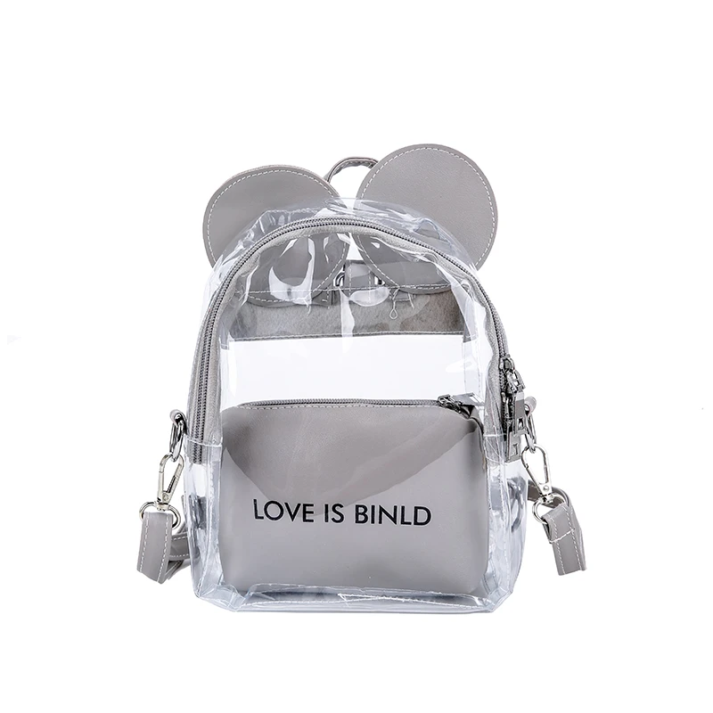 clear backpack girls