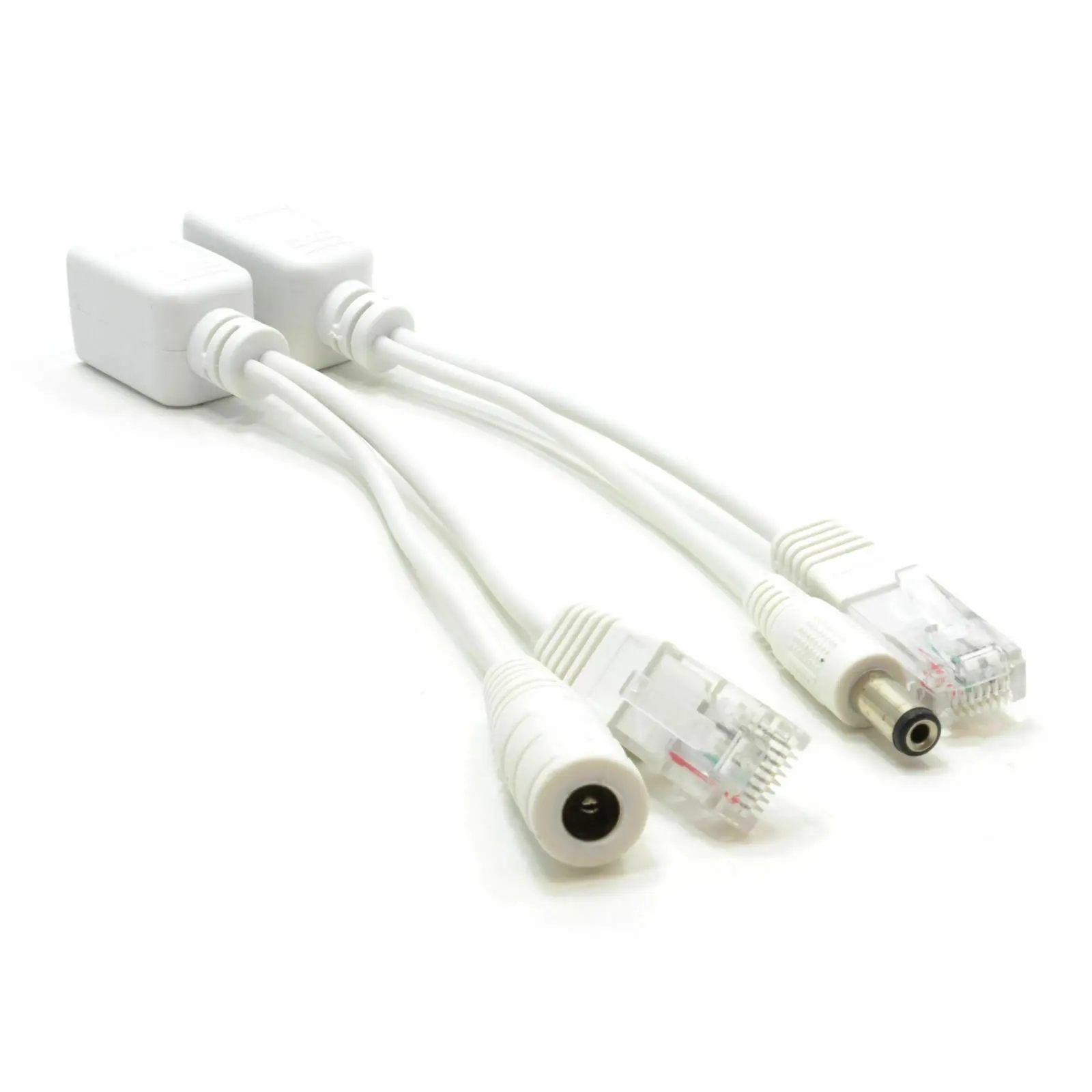 IP камера DC 12 В POE RJ45 кабель питания через Ethernet адаптер Форсунка сплиттер|Коробки