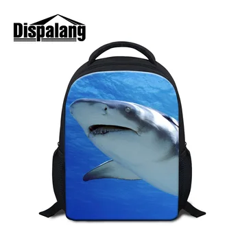 

Dispalang 2017 hot sale 3D animal backpacks personalized shark school bags for elementary school 12 inch kindergarten book bags