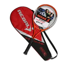 67X27 см, теннисная ракетка из алюминиевого сплава, тренировочная ракетка с сумкой, теннисная ручка, размер 4 1/4 для начинающих