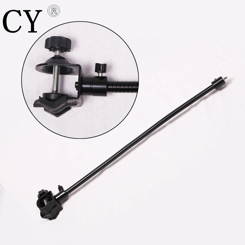 

New Photo INNO Studio universal c clip tube Lighting Flash Light Stand Magic Clamp Bracket with Flex Arm magic tube PFB7F
