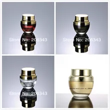 30 г красный/прозрачный/черный/бутылка из золотого стекла/банка/горшок для крема/эссенция/сыворотка/воск/маска/гель/увлажняющая косметика для ухода за кожей упаковка