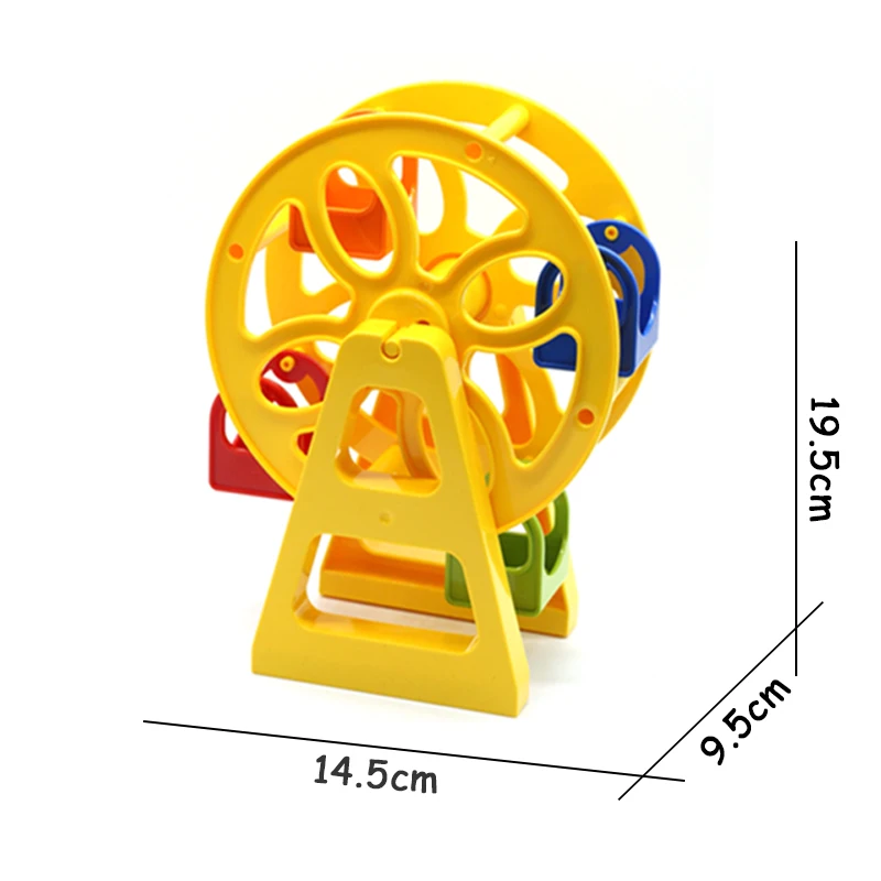 Бегун колесо обозрения модель парк развлечений набор кирпичи большие частицы строительные блоки аксессуар детские игрушки совместим с Duplo DIY