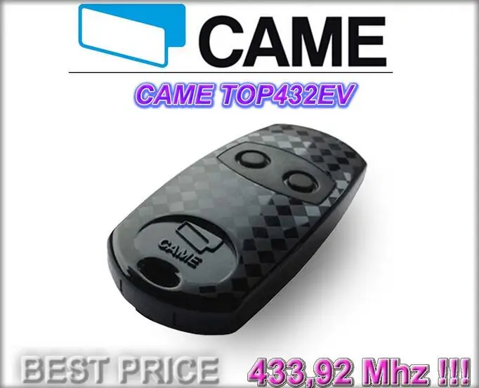 

FOR CAME TOP432EV remote Control 433,92Mhz 2-channel key fob high quality