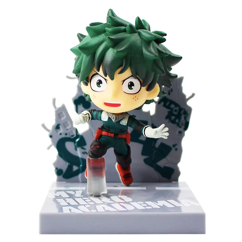 10 см My Hero Academia Kyun Chara Katsuki Bakugo шото Тодороки Izuku Midoriya Q версия ПВХ фигурка