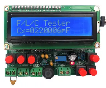 

DIY Kit Secohmmeter Capacitance Meter Frequency Meter Inductance/Capacitance Tester Meter 51 microcontroller