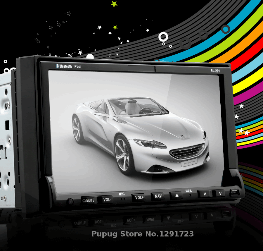 car dvd GPS Navigation Radio Stereo 2 DIN Touchscreen