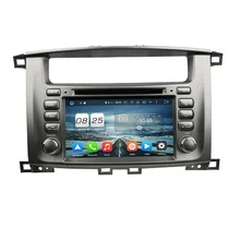 RAM 2GB ROM 32G Octa Core Android 6.0 Fit Toyota Land Cruiser 100 1998-2007 Car DVD Player Navigation GPS Radio