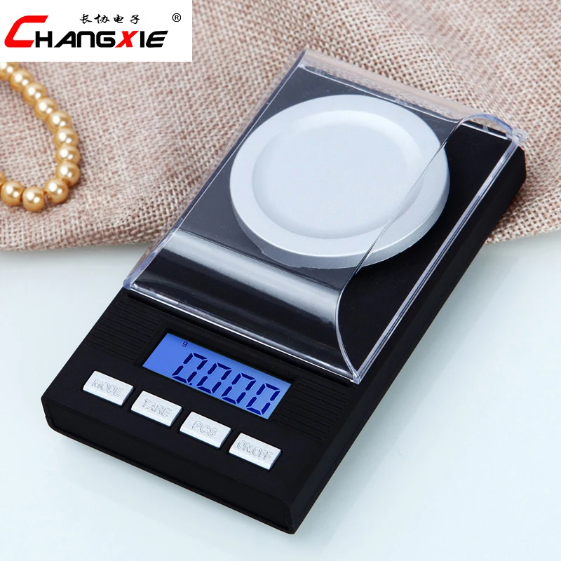 Top quality High Precision 50g 0.001g weight Scale Jewelry Diamond Gem