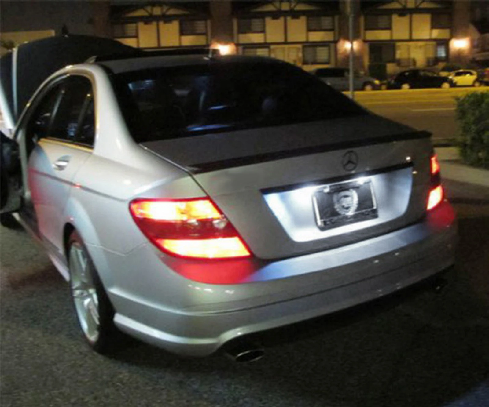 Светодиодный светильник ANGRONG для номерного знака Mercedes Benz W166 W176 W447 R172 X166
