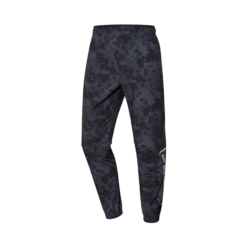 Li-Ning Men Training Sweat Pants Regular Fit 89.5%Polyester 10.5%Spandex Pockets Drawstring LiNing Sport Trousers AYKP117 MKY514 - Цвет: AYKP117-4H