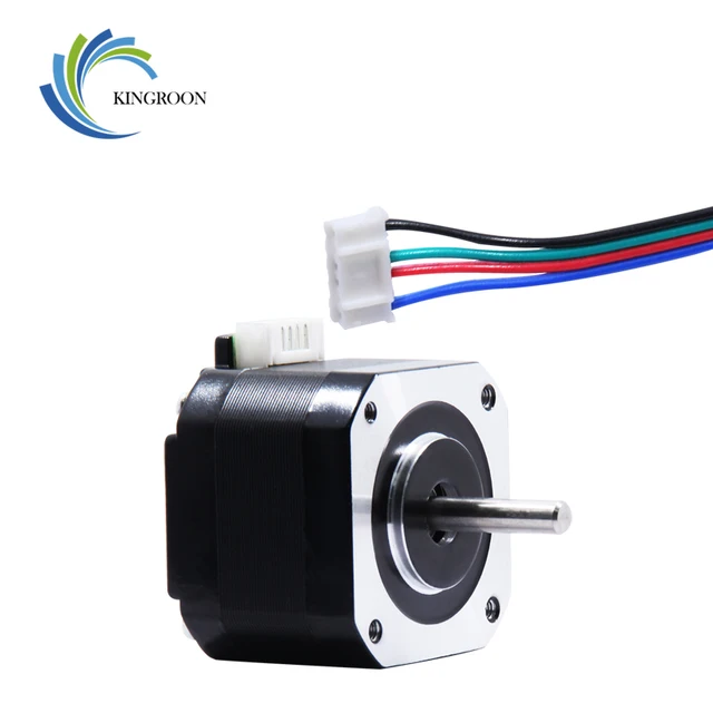 Modest KINGROON 3D Printer Nema 17 Stepper Motor 34mm 42 Motor With 800mm Double-head Cable Line For CNC 3D Printer Parts Motor 2 