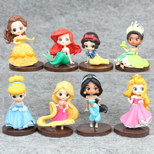 Special Price Disney Princess Toys 6-8cm 8Pcs/Set Cute Cartoon Princess Action Figures Mermaid Cinderella Snow White Dolls Models Special Price Disney Princess Toys 6-8cm 8Pcs/Set Cute Cartoon Princess Action Figures Mermaid Cinderella Snow White Dolls Models