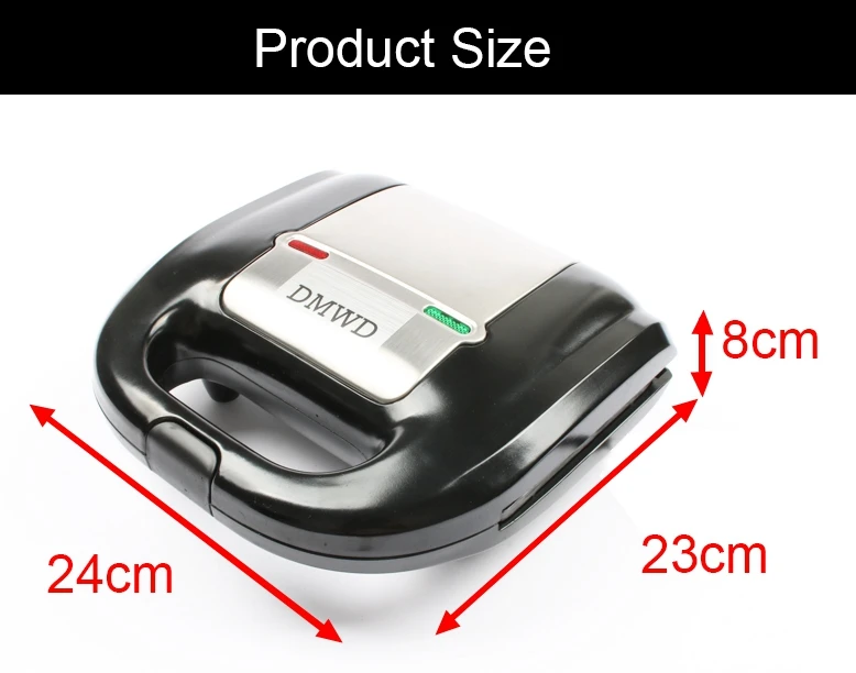 DMWD многофункциональная электрическая сэндвич-машина для яиц, мини-гриль для хлеба, вафельная блинница, тостер, блинная машина для выпечки завтрака, европейская вилка