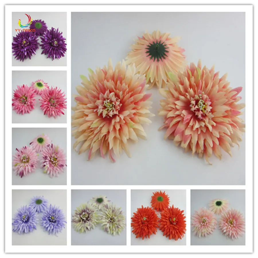 

10pcs Artificial Flower high quality Silk Daisy Bouquet For Wedding Home Decoration DIY Scrapbooking Wreath Craft Rose Flowers