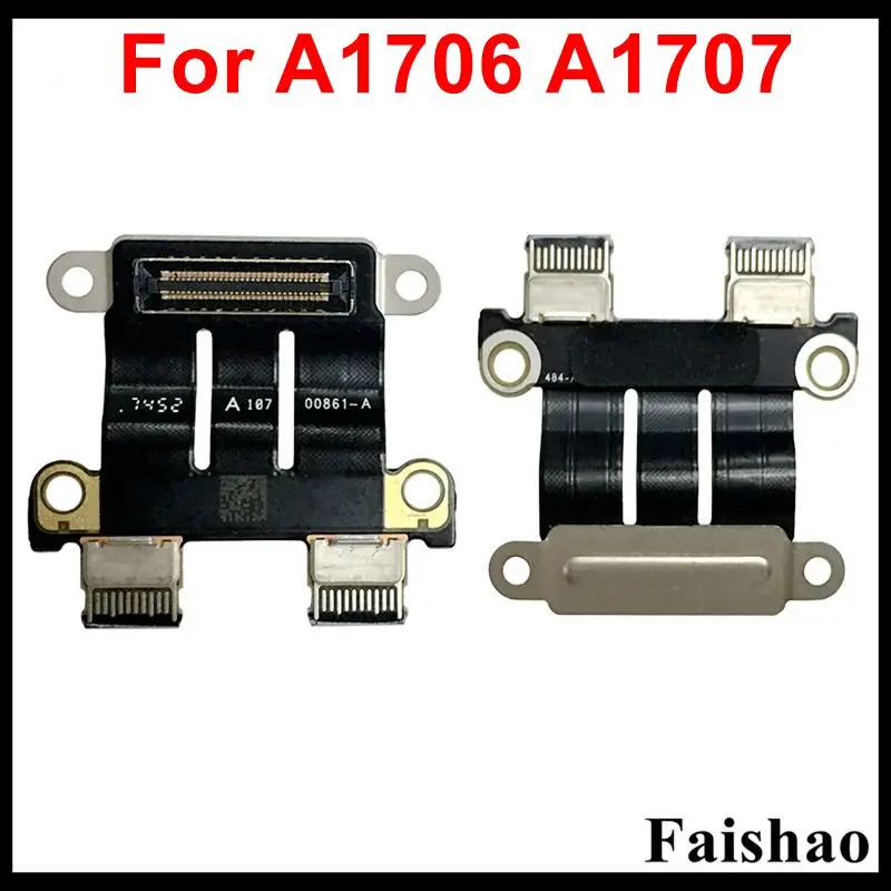 

Brand New Power DC Jack Port Connector Board Flex Cable 820-00484-02 for Macbook Pro Retina 13" 15" A1706 A1707 2016 2017 Year