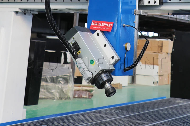 italy hsd air cooling spindle 6kw of 1836 high z travel 4 axis cnc machine