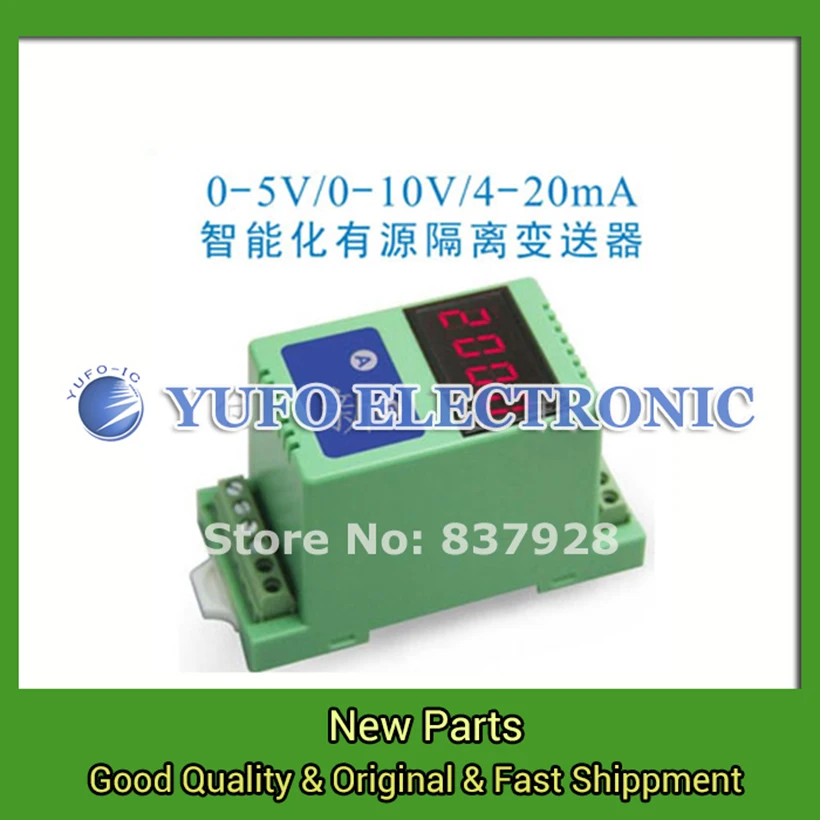

Free Shipping 1PCS DIN1X1 ISO U2-P1-O8-S1 (LED) LED DC signal isolation amplifier magnetic transducer YF0617 relay