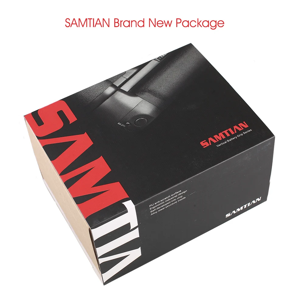 SAMTIAN Вертикальная Батарейная ручка держатель для Nikon D300 D300S D700 DSLR камера работает с EN-EL3e батареей