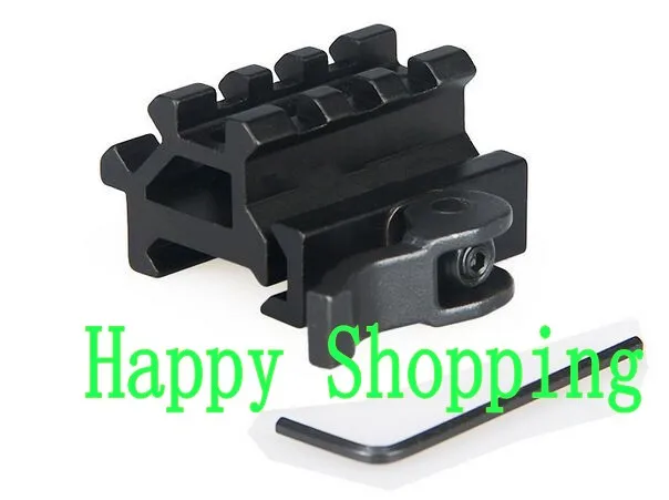

New Double Rail With 3 Slot Angle Scope Mount QD Lever Rifle Scope Mount for Hunting
