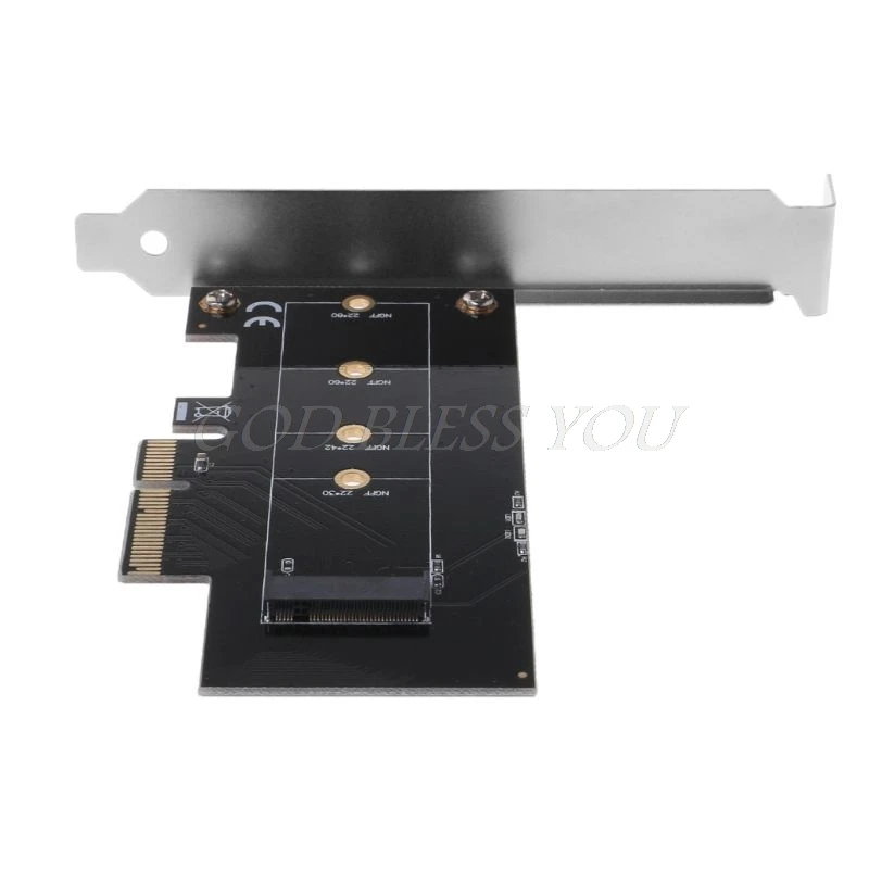 1 шт. адаптер для PCI E x4 M.2 NGFF SSD XP941 SM951 M6E PM951 950 PRO SSD|Платы расширения| |