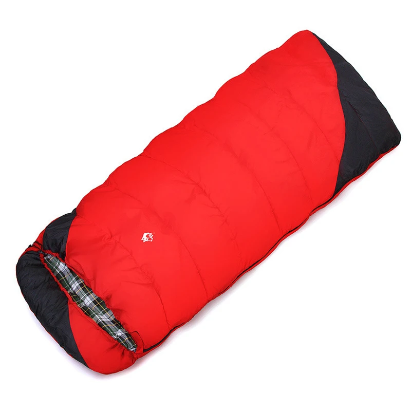 Зимний спальный мешок Кемпинг Открытый нейлона Водонепроницаемый спальные мешки для холодной погоды конверт для взрослых спальный мешок Альпинизм